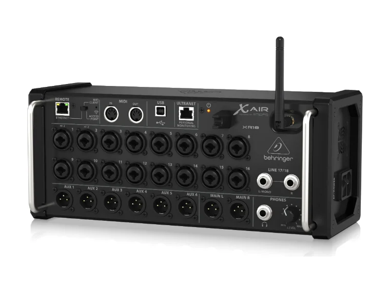 Behringer XR18, mesa digital controlada por tablet