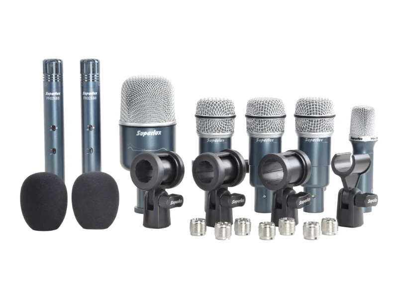 Superlux DRK-B5C2, kit de microfones para bateria